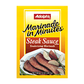 Adolph's Marinade in Minutes steak sauce flavor, tenderizing marinade Full-Size Picture